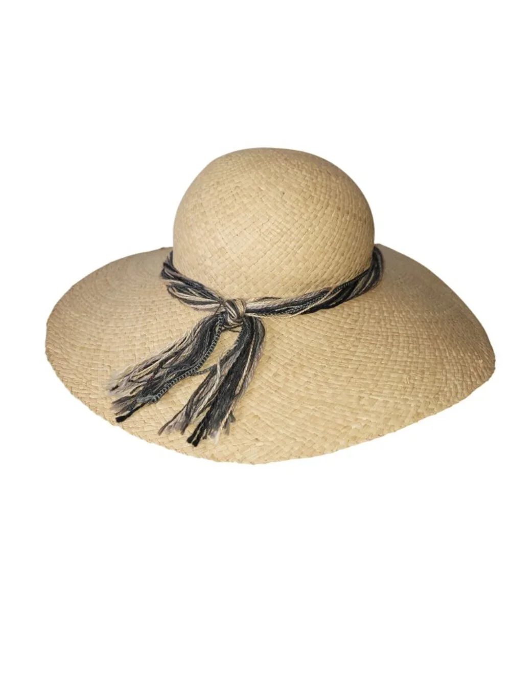 Miss Bierner Vintage Wide Brim Hat bohemian-chic hippie-inspired, old money